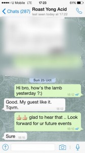 roast lamb testimonial