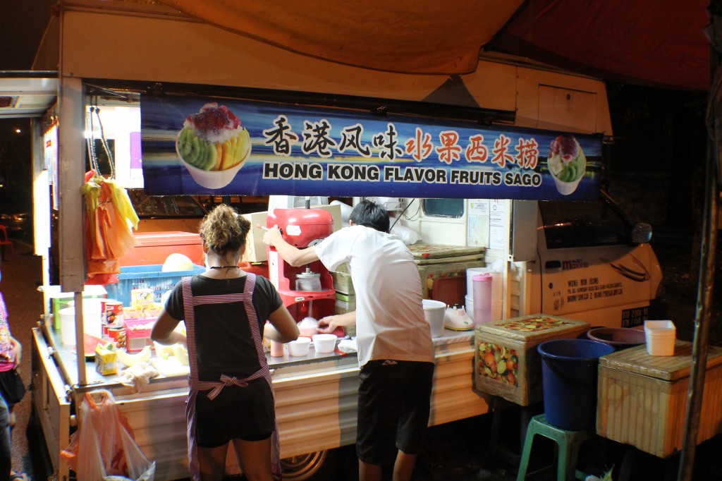 shaved ice dessert